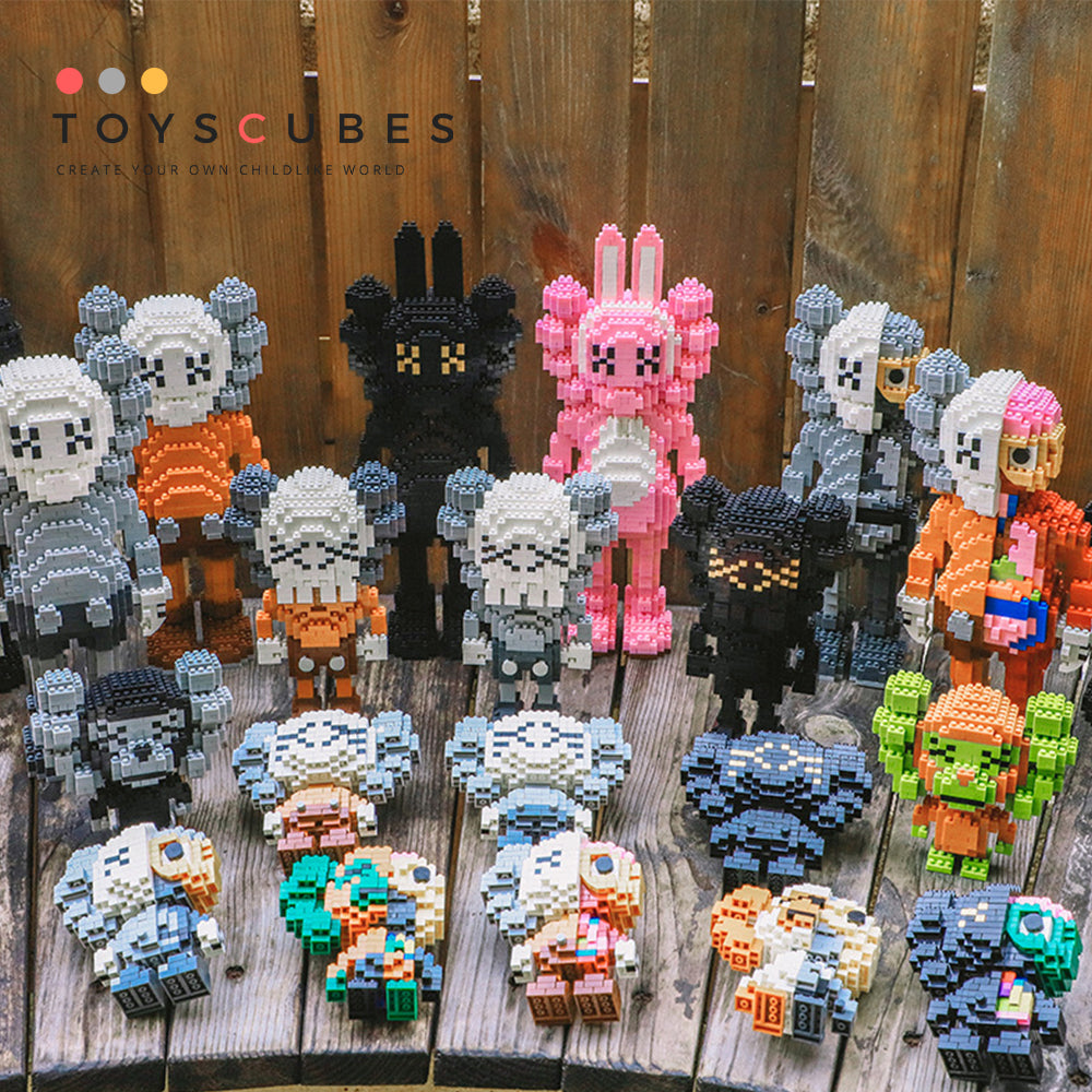 カウズ KAWS Companion Open Edition Vinyl Figure 互換性ブロック223