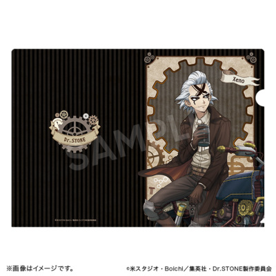 Dr.STONE クリアファイル ツーリングver. B(Dr.ゼノ＆スタンリー