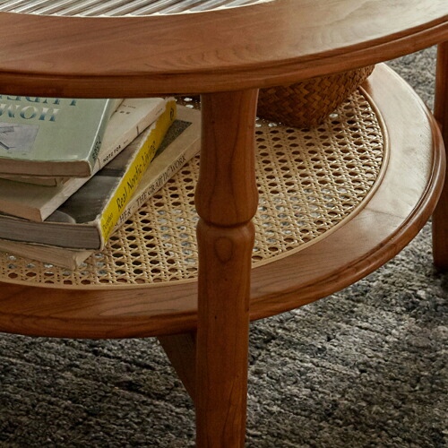 楽天市場】センターテーブル 円卓 ローテーブル 丸 円形 直径80cm