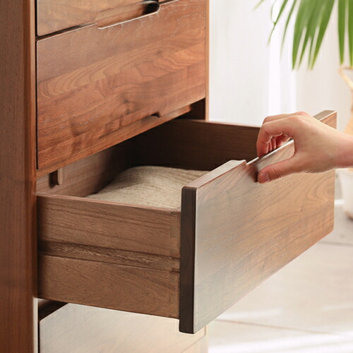 楽天市場】キャビネット 幅58cm チェスト 引出し収納 無垢材