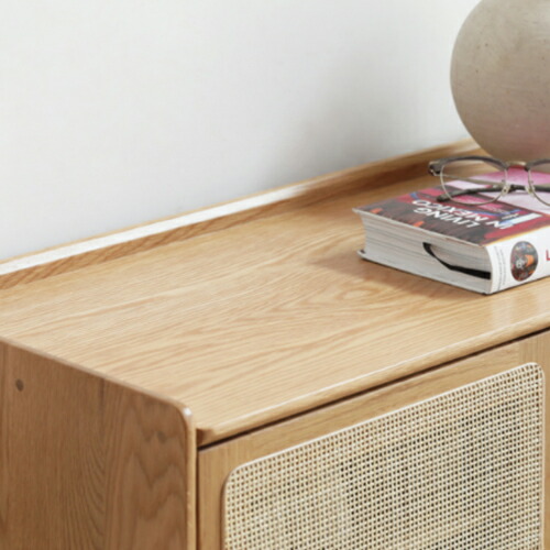 楽天市場】靴箱 下駄箱 シューズボックス 大容量 ラタン 幅48cm 木製