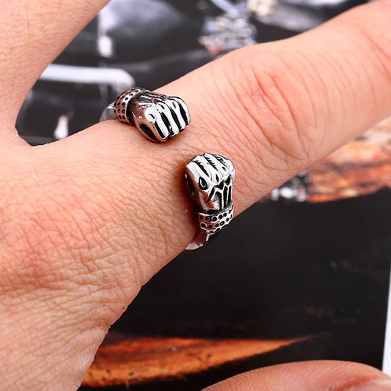 楽天市場】ナックルパンチステンレスリング（ZRO012） サイズ/16号/17