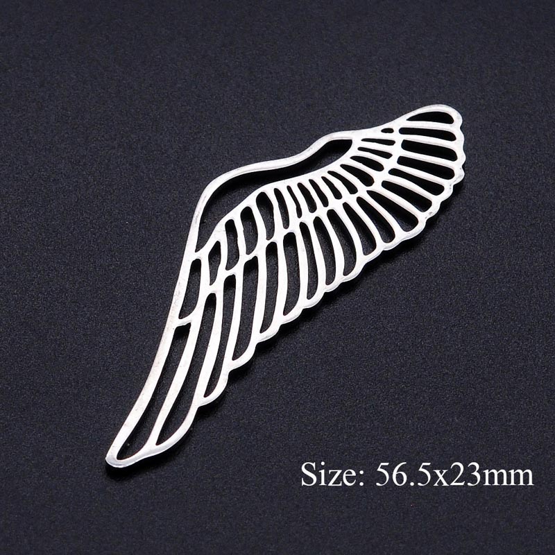 楽天市場】片翼の天使 ステンレスパーツ/1個販売 ウイング 翼 ミカエル