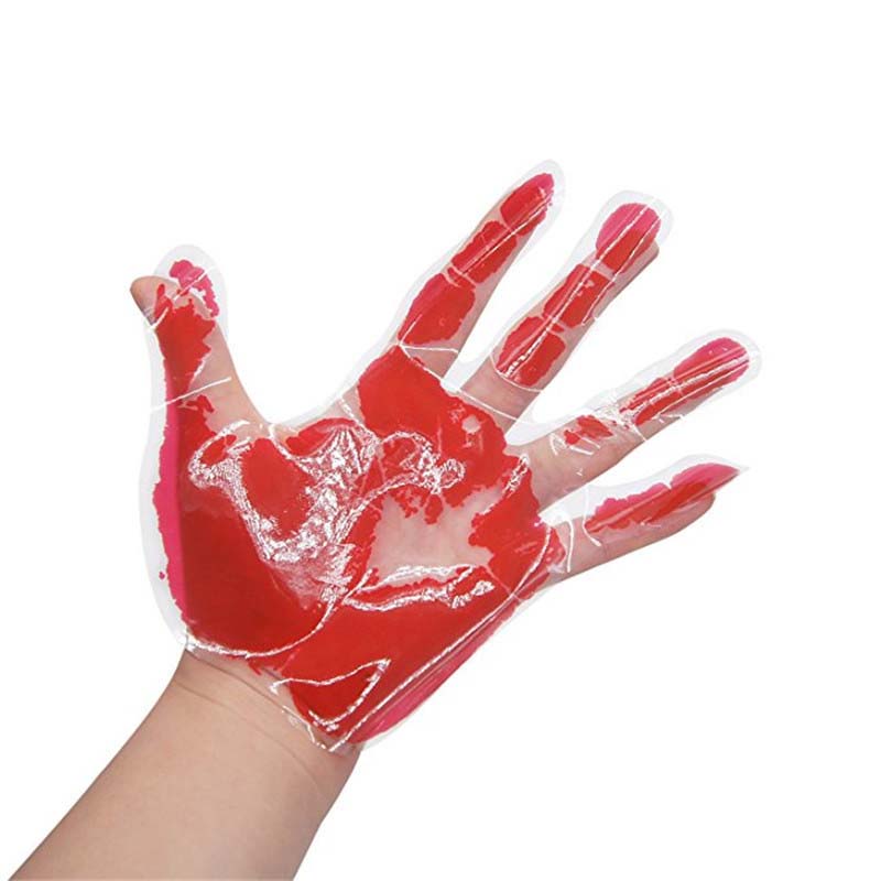 楽天市場】3Dウォールステッカー 血まみれ ハンド フット ハロウィン