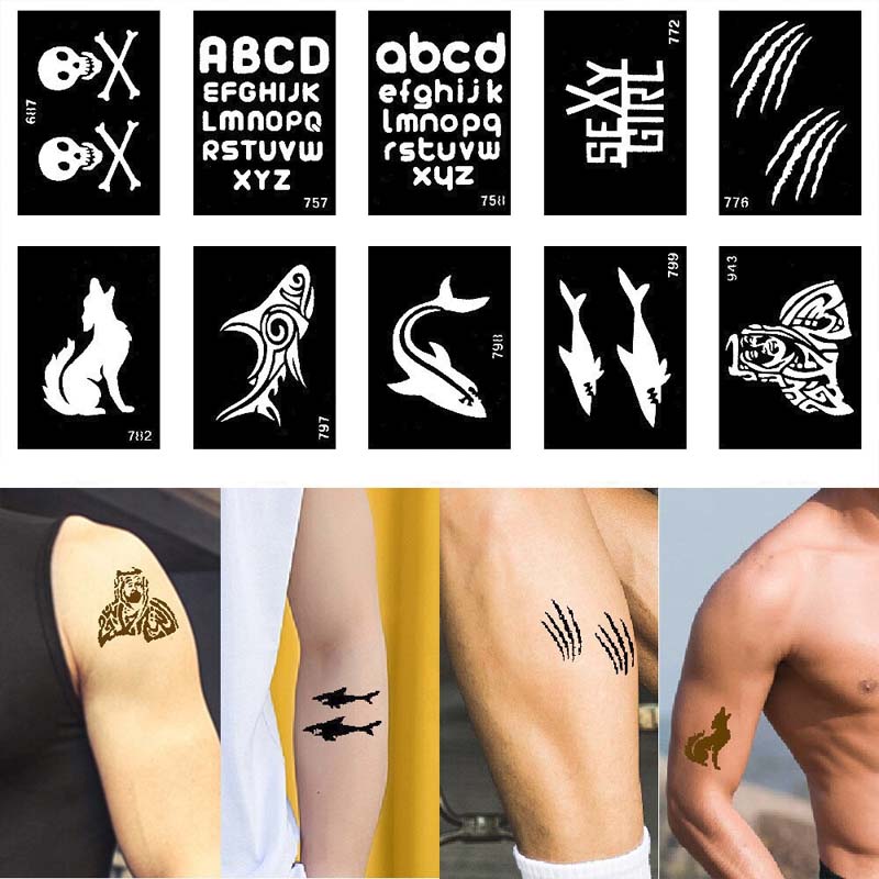 楽天市場】ステンシルシートステッカー 動物 手 足 ハンド 顔 フェイス