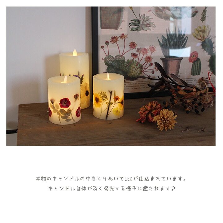 楽天市場】【送料無料】キャンドルライト・フレームレスフリッカー