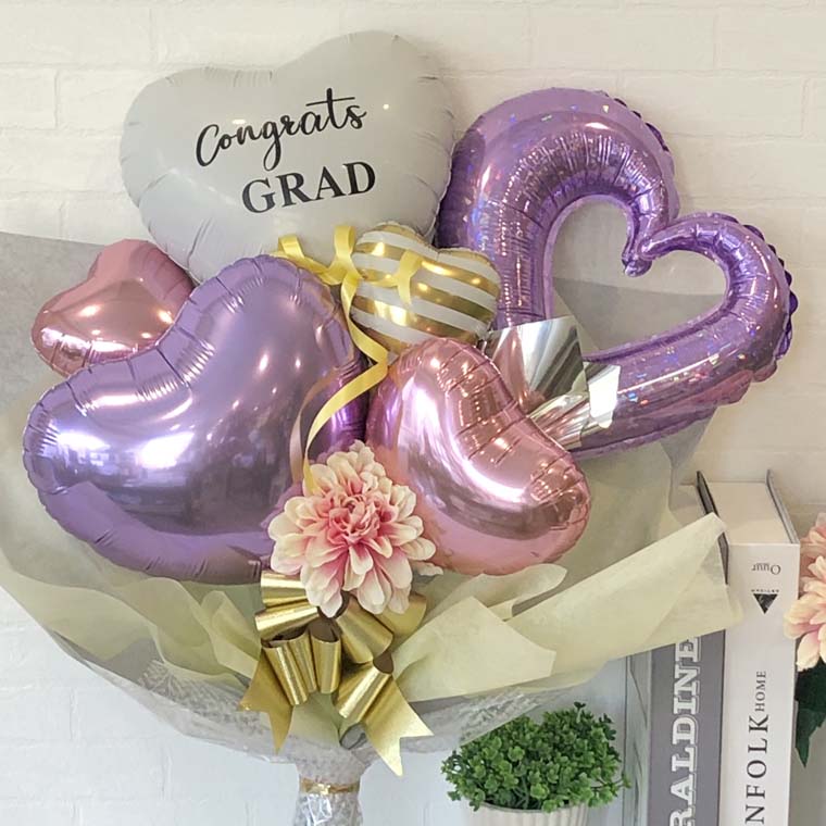 楽天市場】バルーンブーケ 送別 卒業式 部活 引退 などに バルーンで