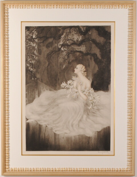 楽天市場】ルイ・イカール リリィ 人物画 絵画 女性 アールデコ