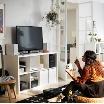 楽天市場】IKEA イケア KALLAX カラックスシェルフユニット, ホワイト