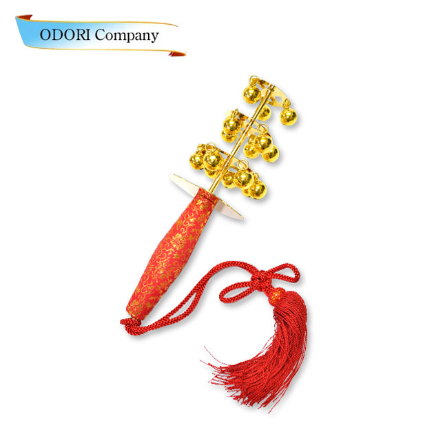 楽天市場】神楽鈴 三番叟鈴 巫女鈴 お祓い 鈴 かぐらすず 日本舞踊