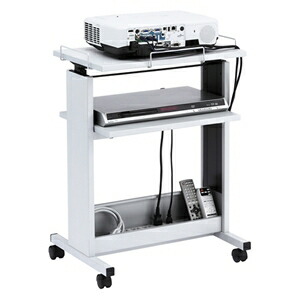 楽天市場】高さ調節可能なプロジェクター台!キャスター付き 棚