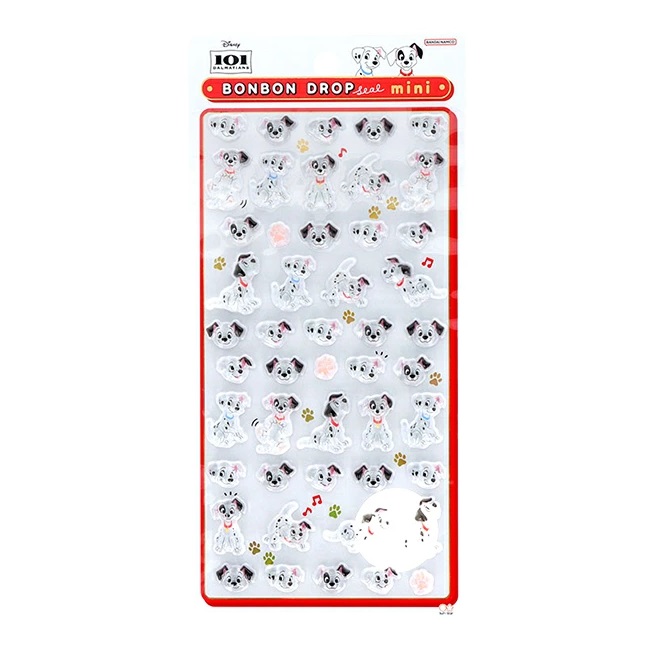 楽天市場】101匹わんちゃん ボンボンドロップシールミニ ディズニー