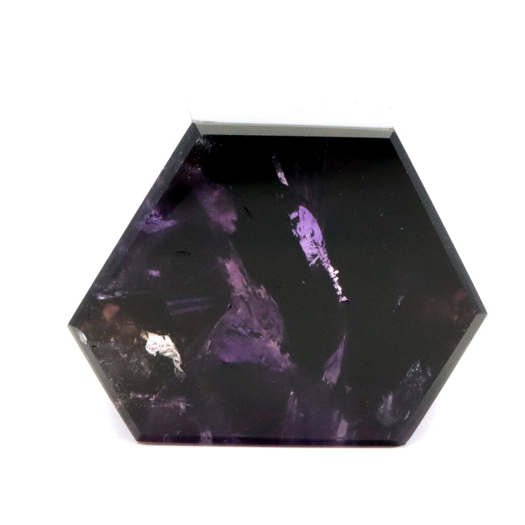楽天市場】アメジスト 六角柱 ポイント LEDライト付き 1点もの