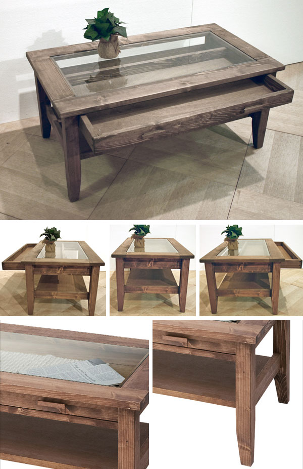 楽天市場】センターテーブル リビングテーブル ガラステーブル 天