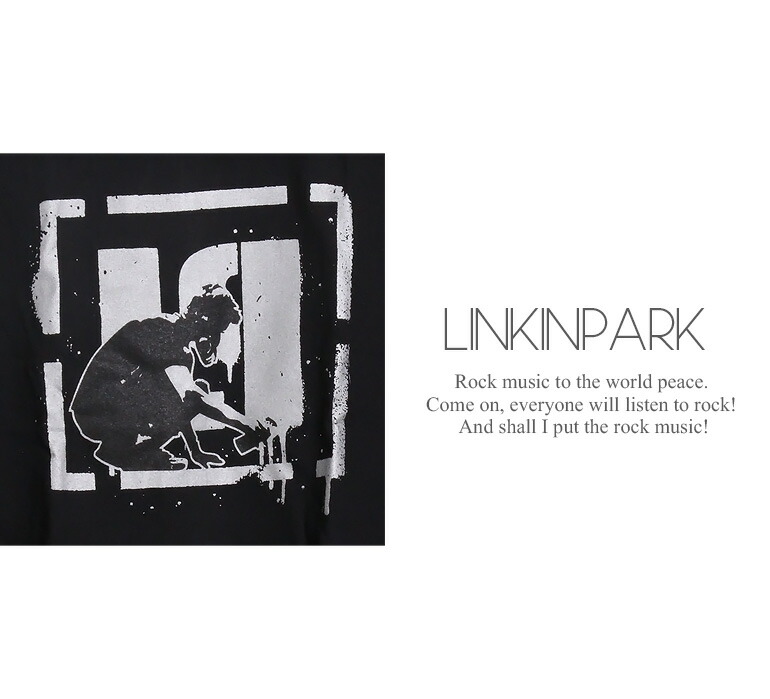 楽天市場】Linkin Park ロング Tシャツ リンキンパーク 長袖 ロックT