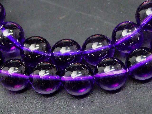 楽天市場】≪g3-58N≫○10mm 5A アメジスト 紫水晶○ブレスレット