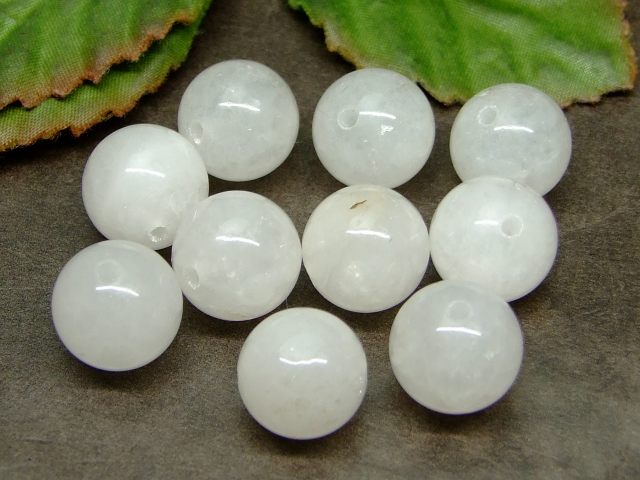 楽天市場】64234 今月の半額 わけあり 12mm 1粒売り 白翡翠 ヒスイ