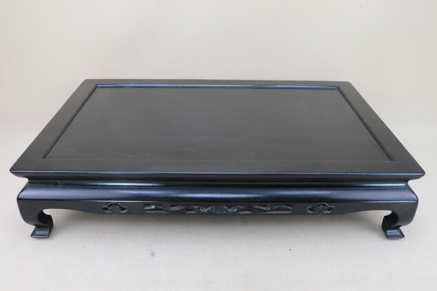 楽天市場】【盆栽卓】 透かし彫 平卓 大型（中古 / スリ傷有）【飾卓