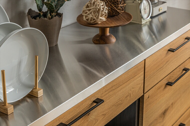 楽天市場】台所 カウンター カウンターテーブル diy カウンター上収納