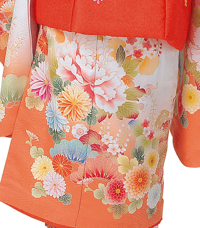 楽天市場】七五三 753 着物 3歳 女の子 被布セット RK リョウコキクチ