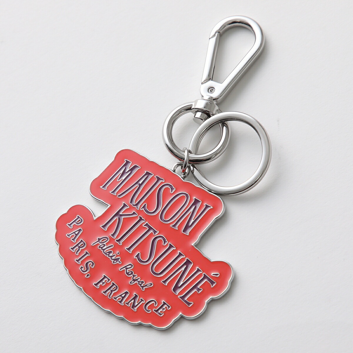楽天市場】MAISON KITSUNE メゾンキツネ キーリング PALAIS ROYAL