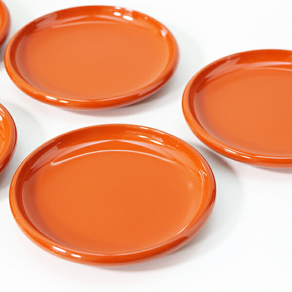 楽天市場】銘々皿 木製 漆塗り 日本製 洗朱 漆器 和食器 和菓子皿 取り