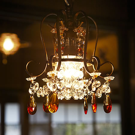 楽天市場】シャンデリア LED対応 アンティーク レトロ 送料無料 プチ