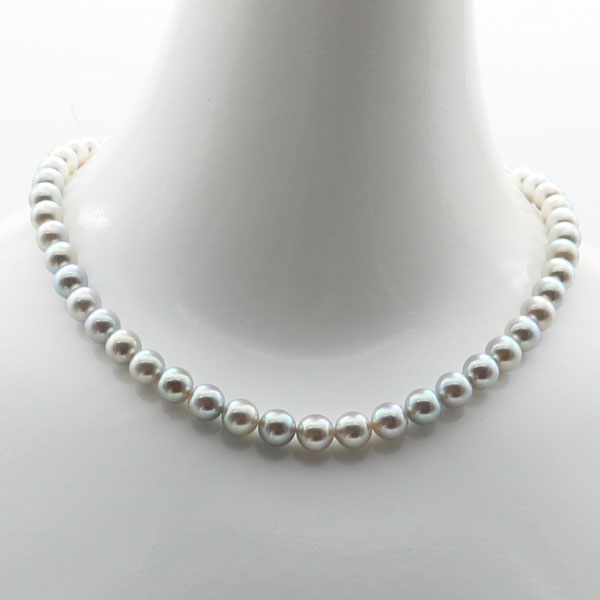 楽天市場】真珠 パール ネックレス あこや真珠 パールネックレス 8mm