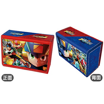 楽天市場】合皮製デッキケースW ロックマン エグゼ4 リバイバル