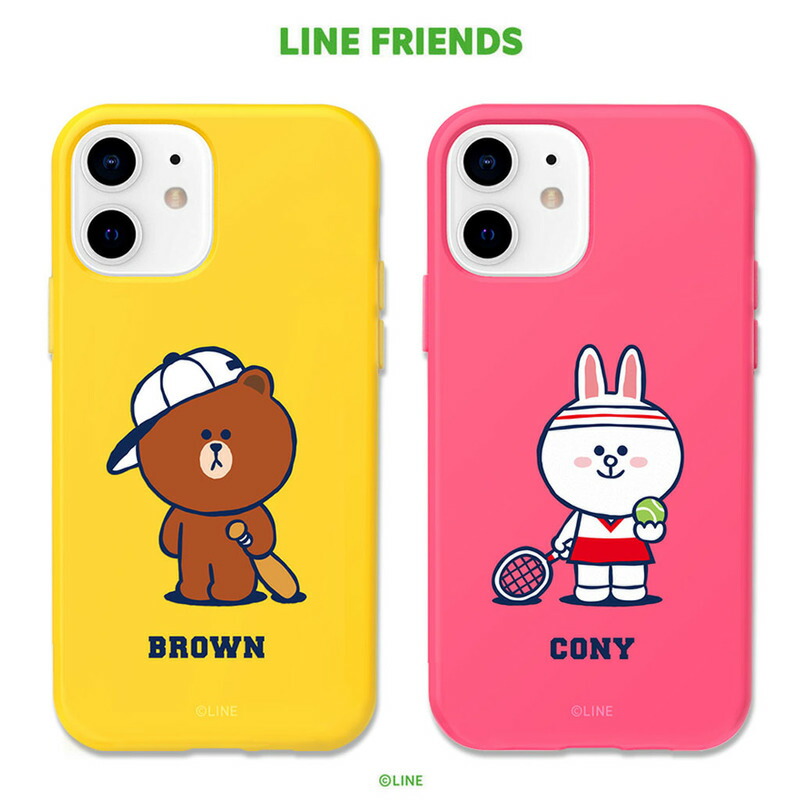 楽天市場】アイフォン 12 ケース LINE FRIENDS COLOR SOFT iphone 12