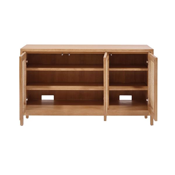 楽天市場】チェスト 120cm幅 キャビネット シェルフ サイドボード