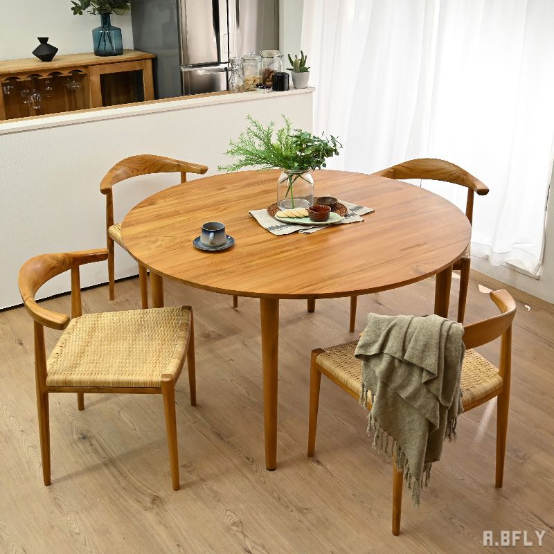 楽天市場】ダイニングテーブル ラウンドテーブル 食卓 円型 丸型 木製