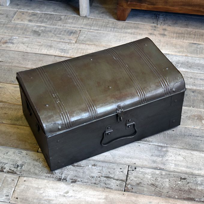 楽天市場】ツールボックス 箱 工具入れ アンティーク 蓋付きボックス
