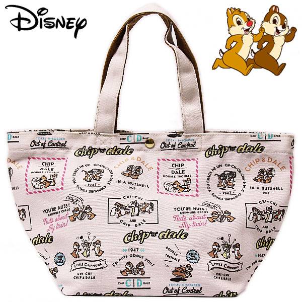 楽天市場】チップとデール ミニトートバッグ チラシ レディース キッズ