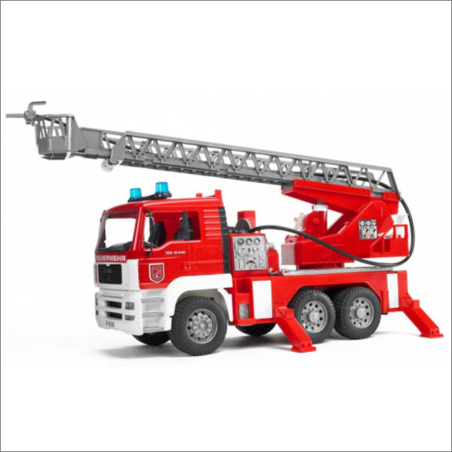 楽天市場】ラッピング可 ブルーダー MAN消防車 本物そっくり bruder