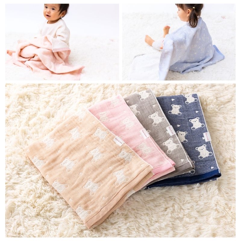 楽天市場】日本製『4重ガーゼ ミニバスタオル』 70×100cm 名入れ