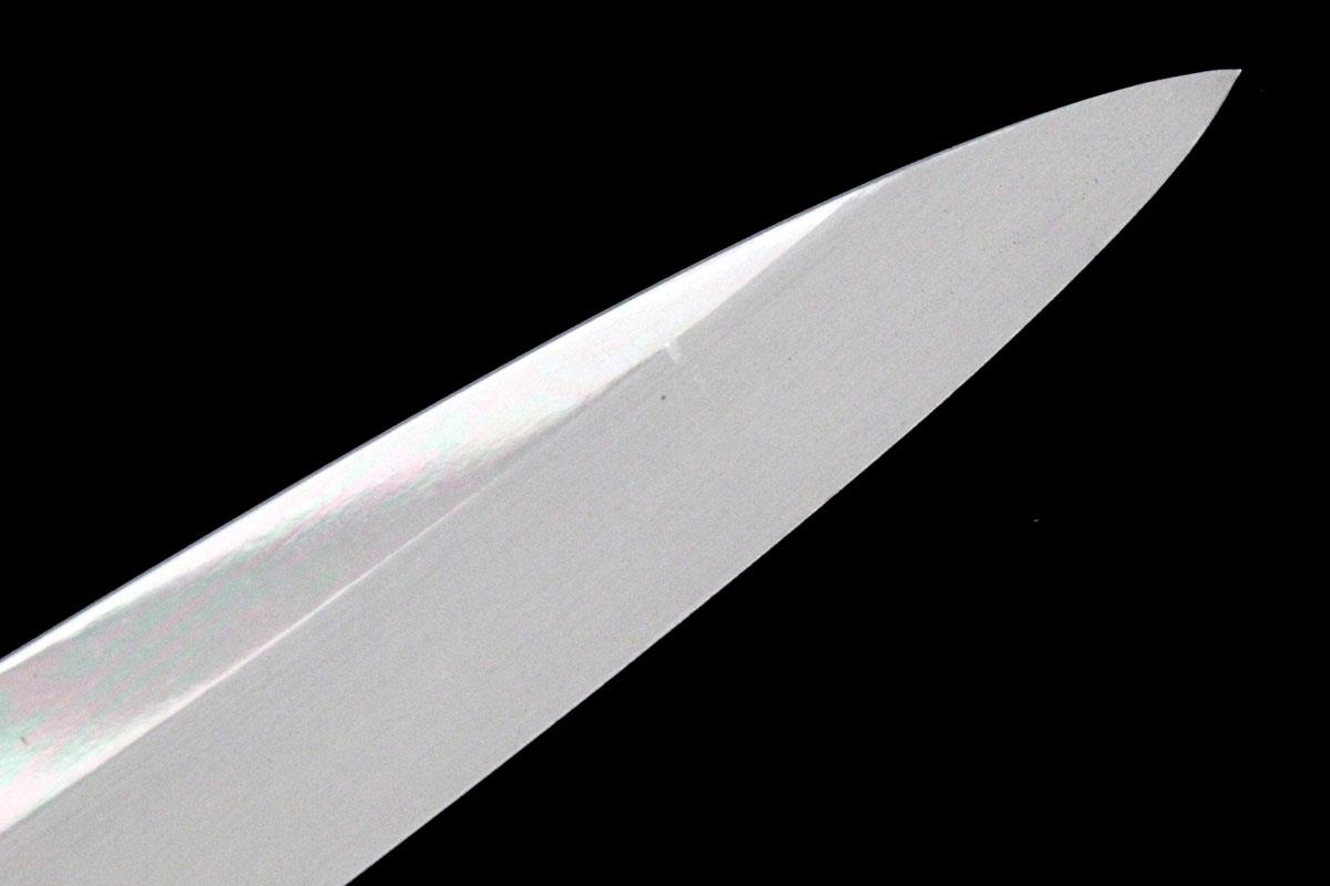 楽天市場】【中古】【未使用品】鐵剱良政 柳刃包丁 本焼 一尺 平鏡面