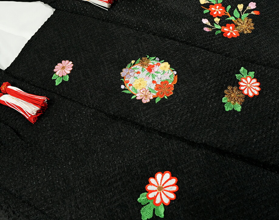 楽天市場】七五三 着物 女児三歳用 被布コート 正絹 絞り 新品ht329