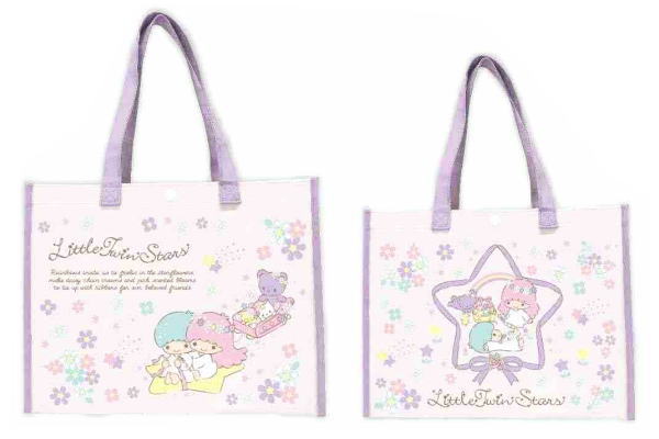 楽天市場】【サンリオキャラクター】ビニールトート【リトルツイン