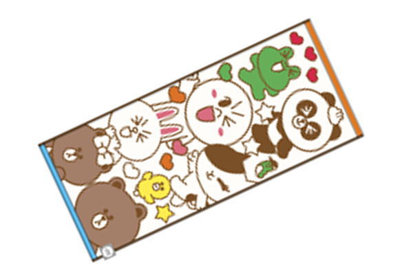 楽天市場】【LINE FRIENDS】【ラインフレンズ】フェイスタオル