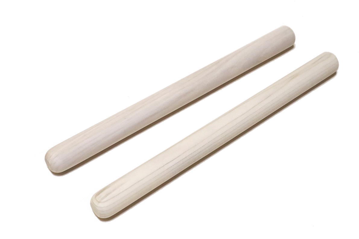 楽天市場】全音 No.2 和太鼓バチ（朴）無印 2本1組 朴 （ホオの木