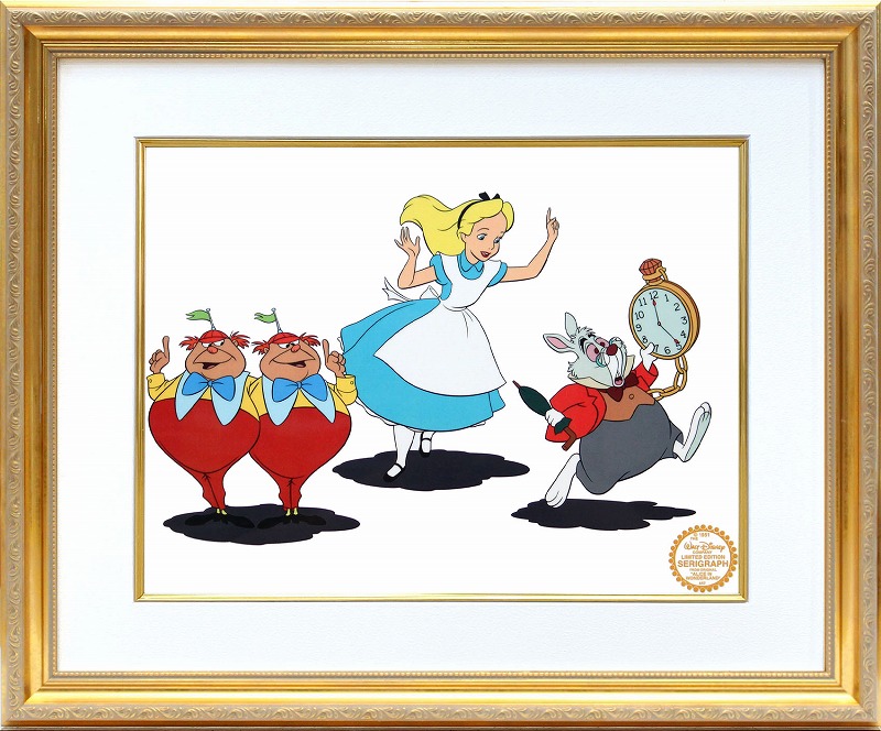 楽天市場】【レビュー特典付き】ディズニー セル画「不思議の国の