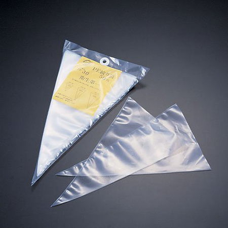 楽天市場】PE絞り袋 PE-20A 50枚入 使い捨て ケーキ ホイップクリーム