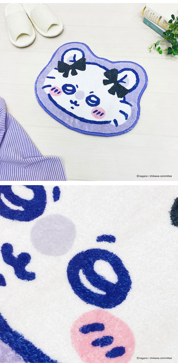 楽天市場】インテリアマット ちいかわ リボン ちいかわ ハチワレ