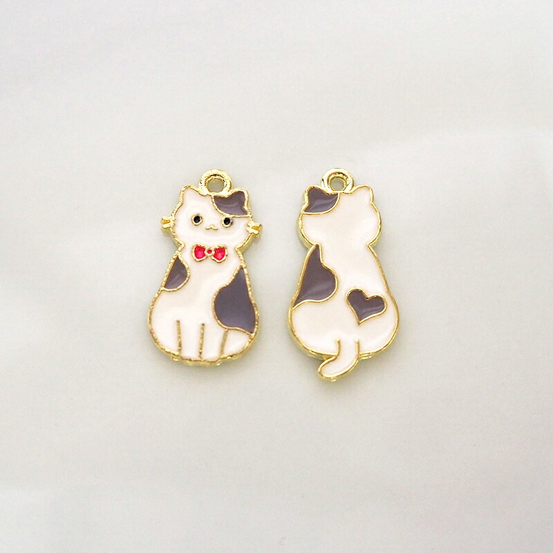 楽天市場】【2個入り】エポチャーム 鈴 りぼん 猫 全4種 BLAZE 商用