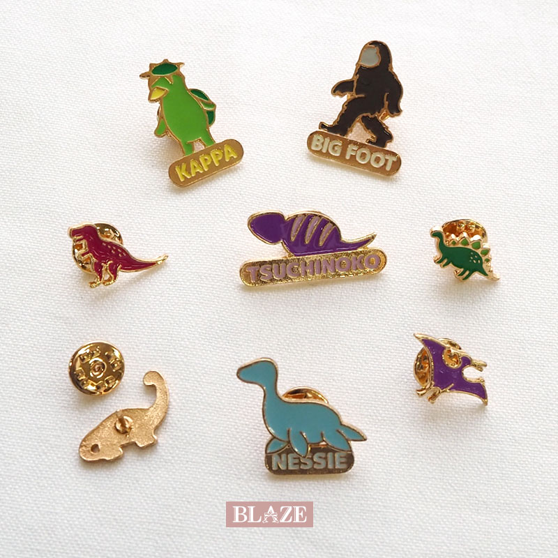 楽天市場】ピンバッジ 恐竜 UMA 仲間 ピンズ バッジ ピンバッチ