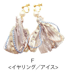 楽天市場】ピアス＆イヤリング ミックスヤーンフープタッセル BLAZE