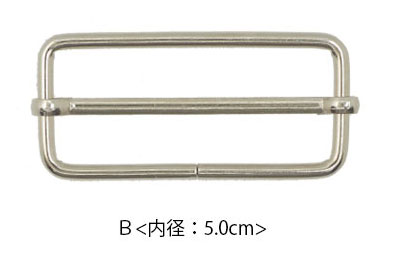 楽天市場】【内径3.8cm・5cm】 メタル バックル シルバー 銀色 BLAZE