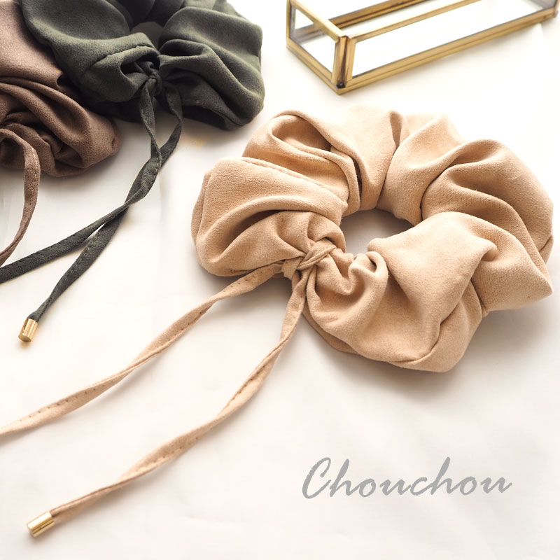 楽天市場】【550円福袋チケット対象】シュシュ ヘアゴム フェイク