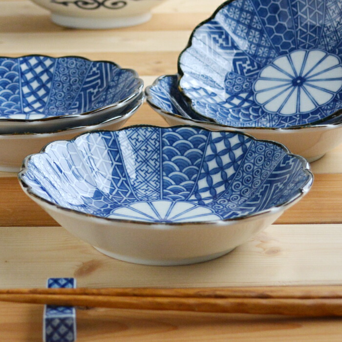 楽天市場】美濃焼 染付祥瑞 煮物鉢【径16.5x高4cm】和食器 藍 染付 器